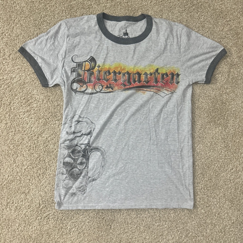 Retro Style Medium Original Disney Parks (BierGarten) Graphic T-Shirt